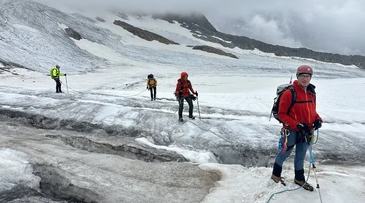 Auf dem Weg zur Müller-Hütte | © Felix Unterberger